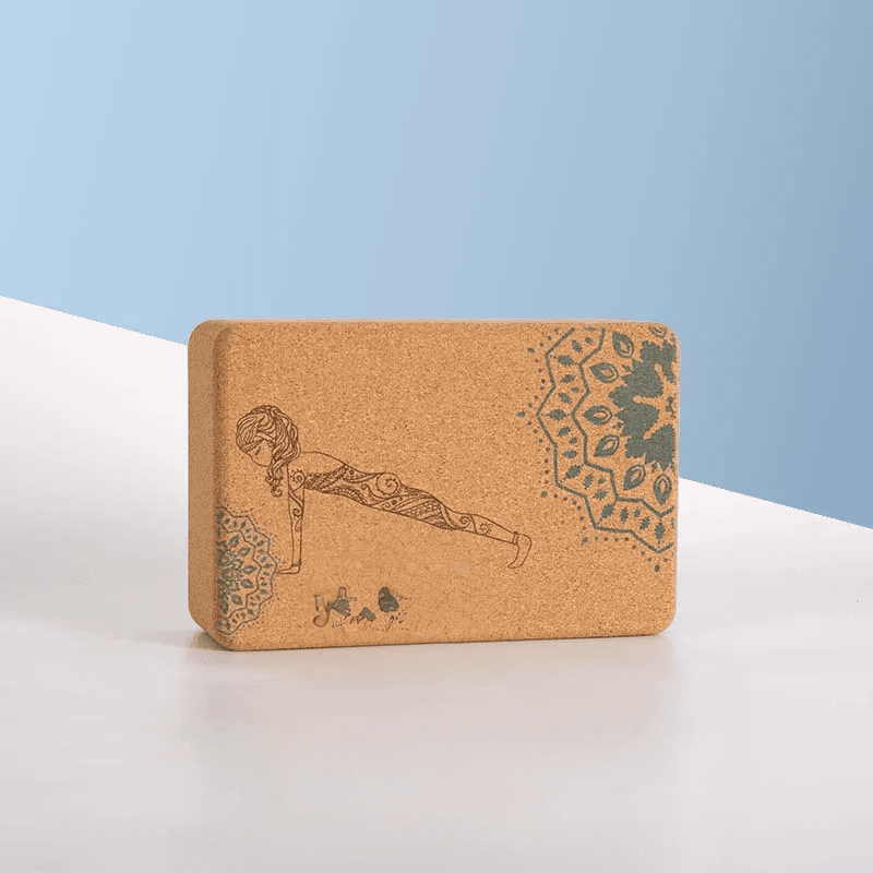 Brique yoga en liege - miel douce rêve