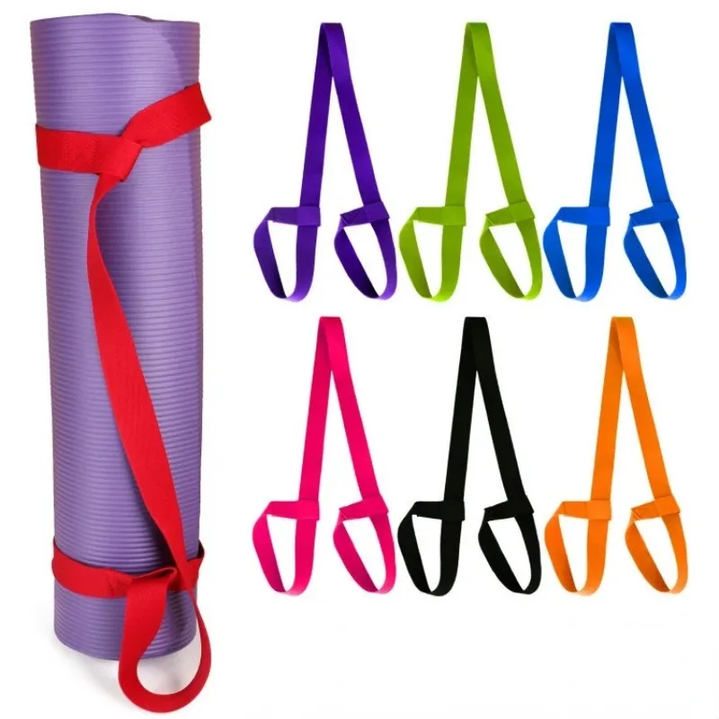 Sangle porte-tapis de yoga – souplesse colorée